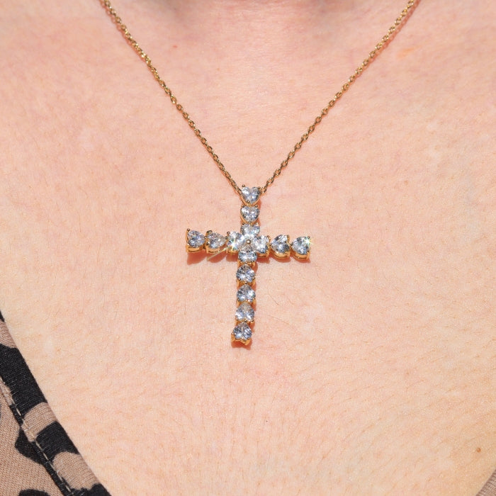 Gold Cross Necklace