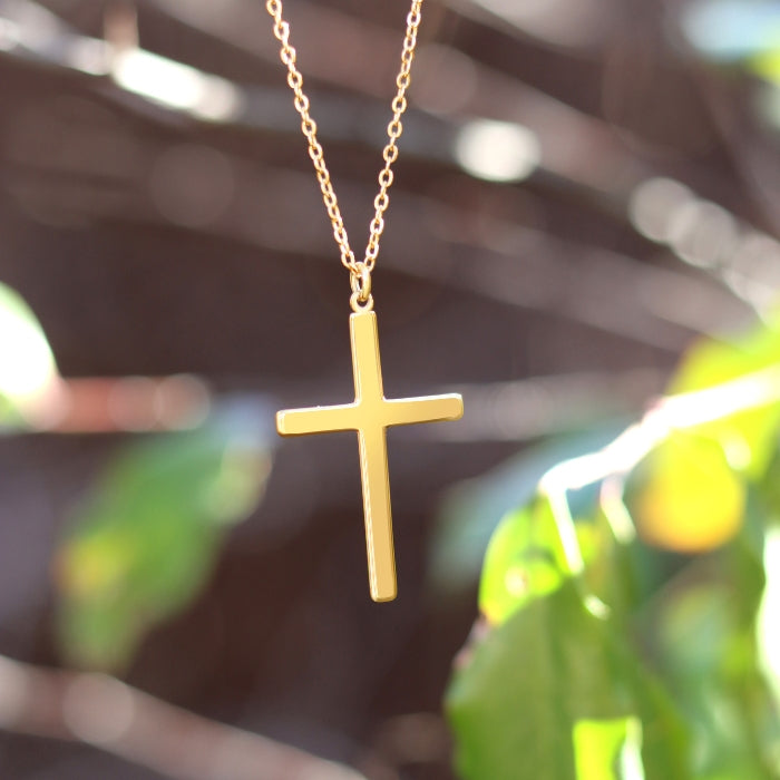Gold Cross Necklace