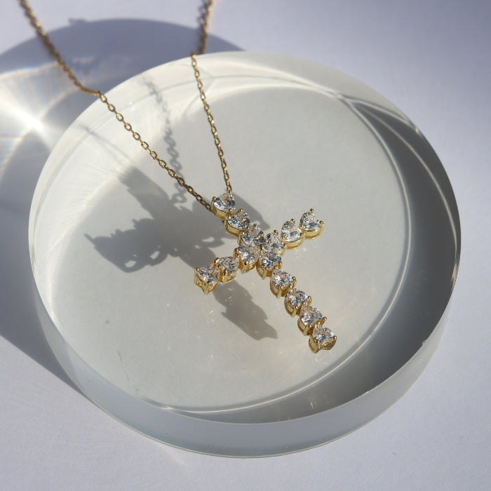 Gold Cross Necklace