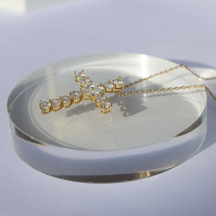 Gold Cross Necklace
