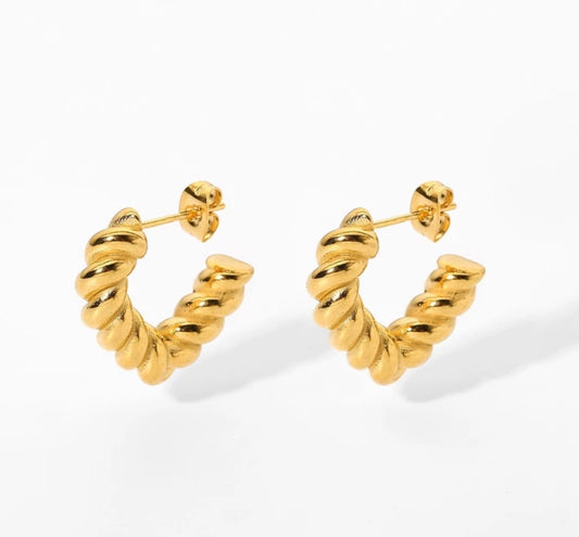 Retro Gold Earrings